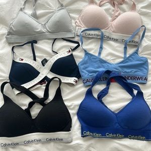 CALVIN KLEIN & TOMMY HILFIGER BRALETTE BUNDLE